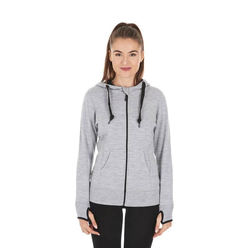 Load image into Gallery viewer, Women's Brushed Merino Wool Full-Zip Hoodie - Heavyweight
