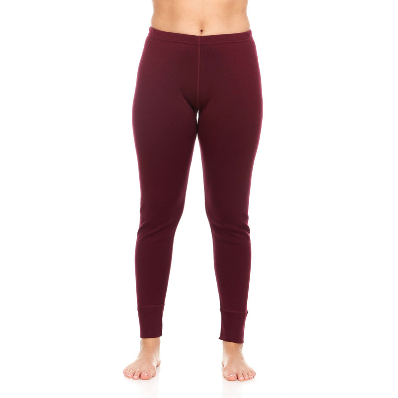 Load image into Gallery viewer, Women's Heavyweight Wool Bottoms Thermal Base layer - 100% Merino Wool
