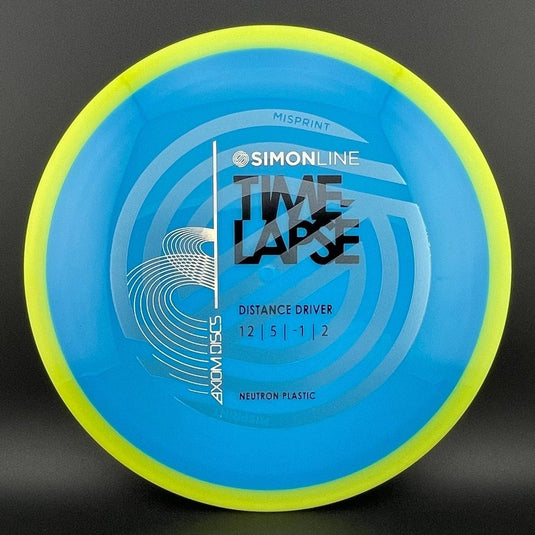 Neutron Time-Lapse (Re-Tooled) - Simon Line Misprint