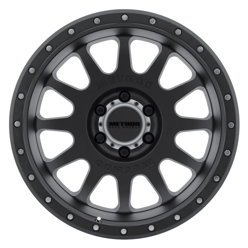 Load image into Gallery viewer, Method MR605 NV 20x10 -24mm Offset 6x5.5 106.25mm CB Matte Black Wheel
