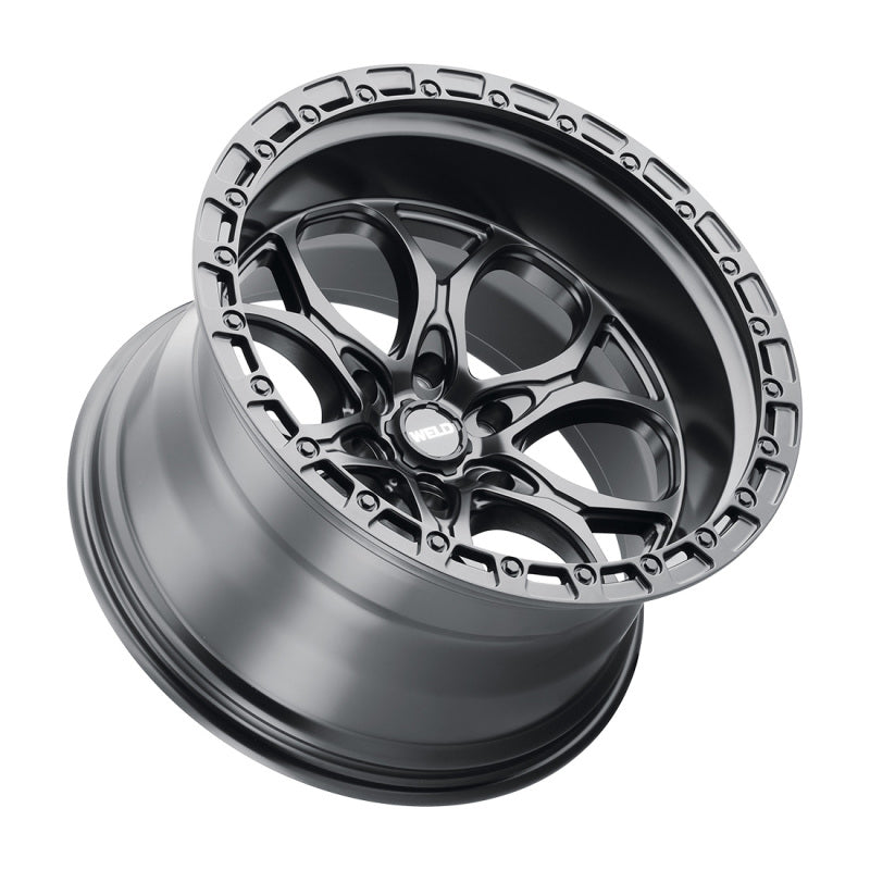 Load image into Gallery viewer, Weld Off-Road W108 20X9 Ledge 6X139.7 ET20 BS5.75 Satin Black / Black Ring 106.1
