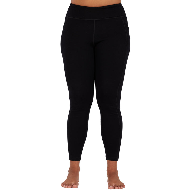 Load image into Gallery viewer, Women's Heavyweight Wool Leggings Thermal Base Layer Bottom - 100% Merino Wool
