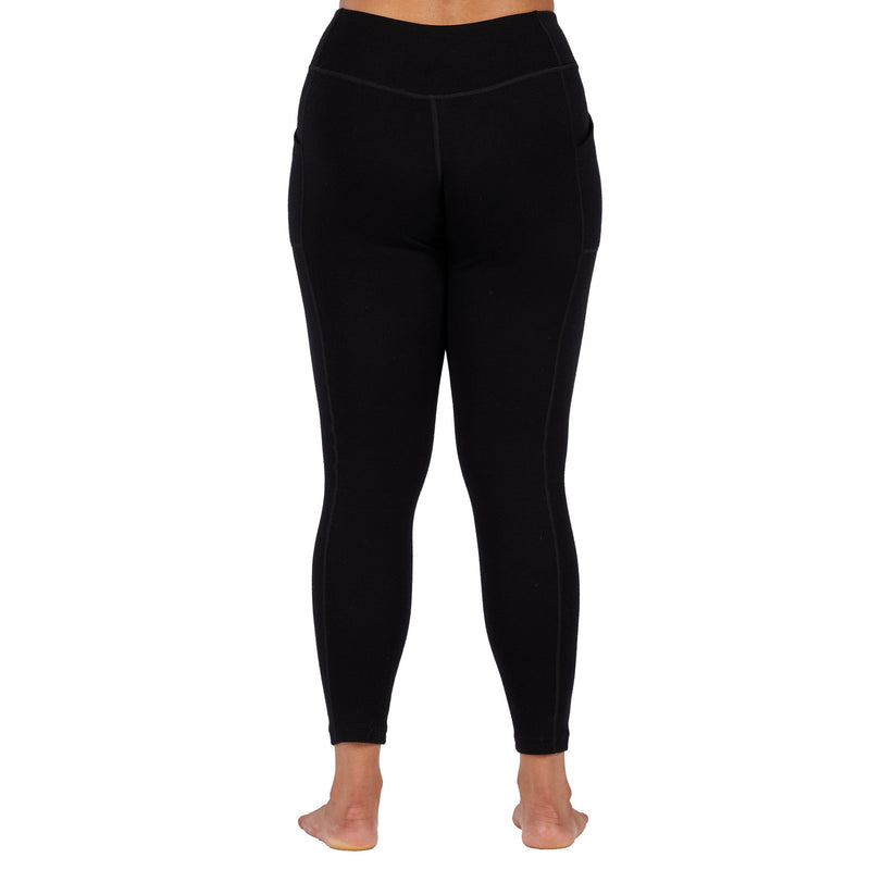Load image into Gallery viewer, Women's Heavyweight Wool Leggings Thermal Base Layer Bottom - 100% Merino Wool
