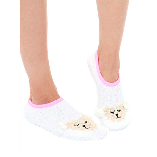 Fuzzy Lamb Non-Skid Slipper
