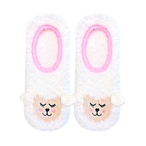Fuzzy Lamb Non-Skid Slipper