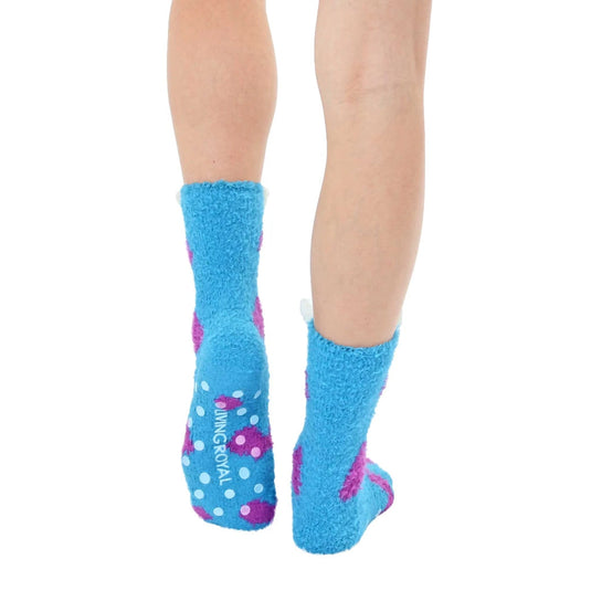 Fuzzy Monster Non-Skid Slipper