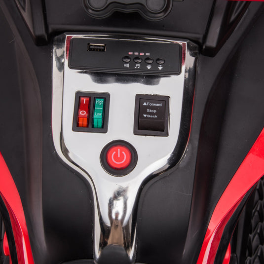 24V Magic Cars Spider 2 Seater Ride-On 3 Wheel Motorcycle