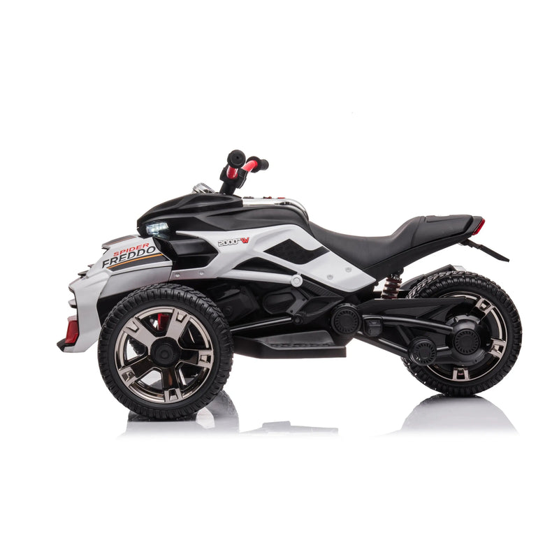 Load image into Gallery viewer, 24V Freddo Spider 2 Seater Ride-On 3 Wheel Motorcycle
