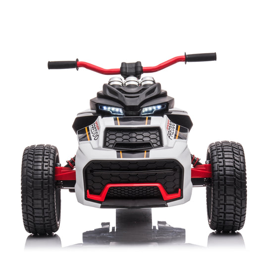 24V Magic Cars Spider 2 Seater Ride-On 3 Wheel Motorcycle