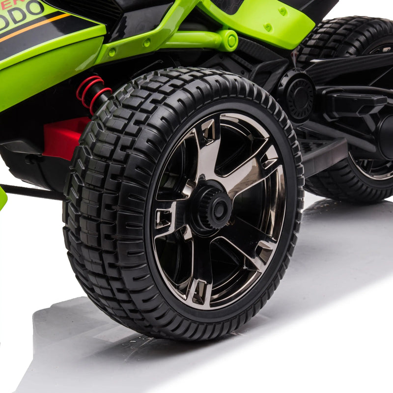 Load image into Gallery viewer, 24V Freddo Spider 2 Seater Ride-On 3 Wheel Motorcycle
