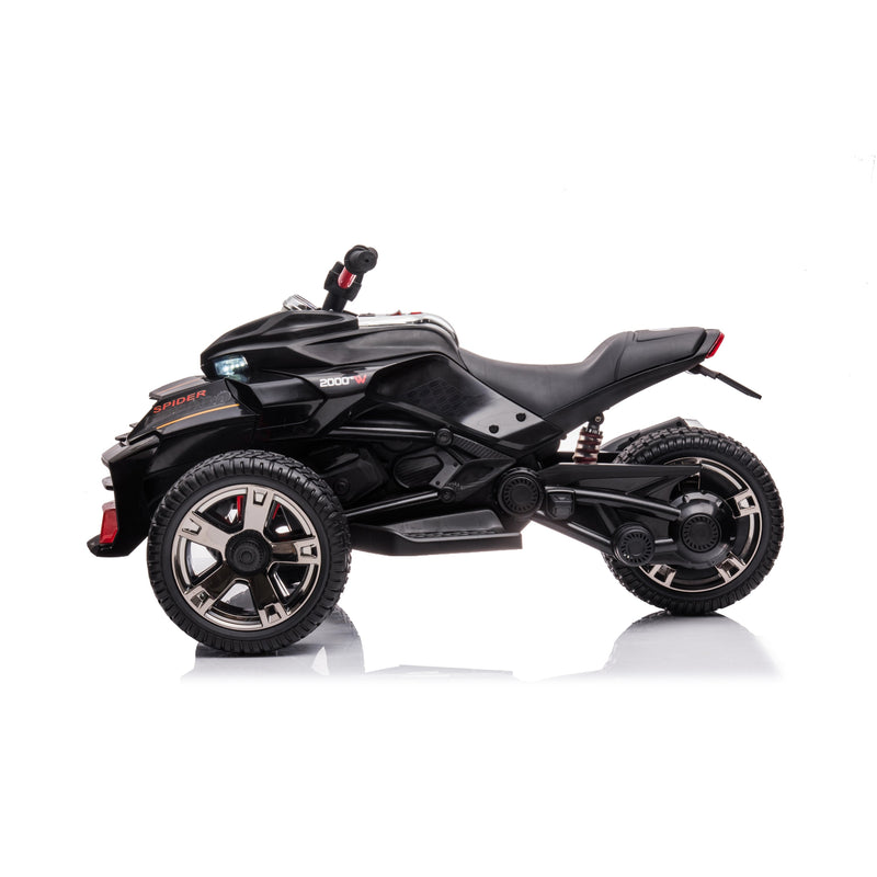 Load image into Gallery viewer, 24V Magic Cars Spider 2 Seater Ride-On 3 Wheel Motorcycle
