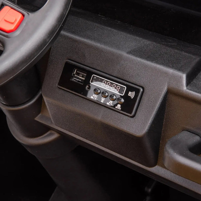 Load image into Gallery viewer, 24V 6 Wheeler Freddo Tractor Trailer 2 Seater Ride-on with Dump Cart and Parental Remote
