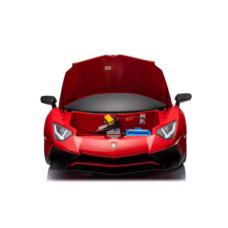 Load image into Gallery viewer, 24V Lamborghini Aventador 2 Seater Ride On Car for Kids: Advanced Brushless Motor &amp; Differential for High-Octane Fun
