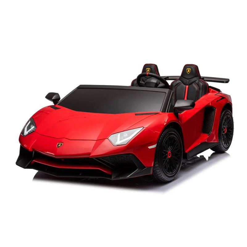 Load image into Gallery viewer, 24V Lamborghini Aventador 2 Seater Ride On Car for Kids: Advanced Brushless Motor &amp; Differential for High-Octane Fun
