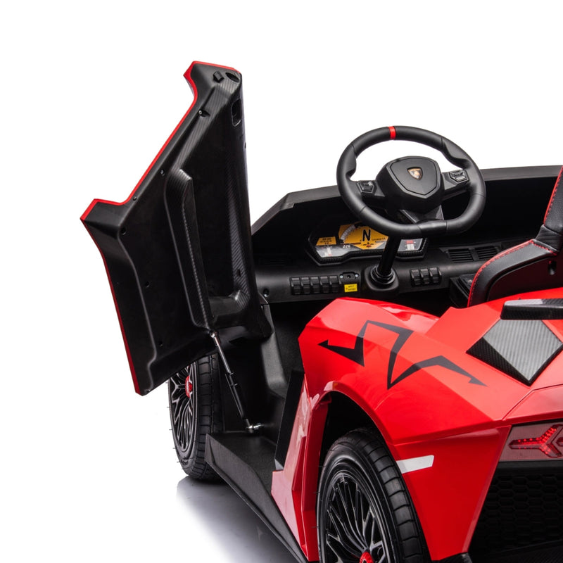 Load image into Gallery viewer, 24V Lamborghini Aventador 2 Seater Ride On Car for Kids: Advanced Brushless Motor &amp; Differential for High-Octane Fun
