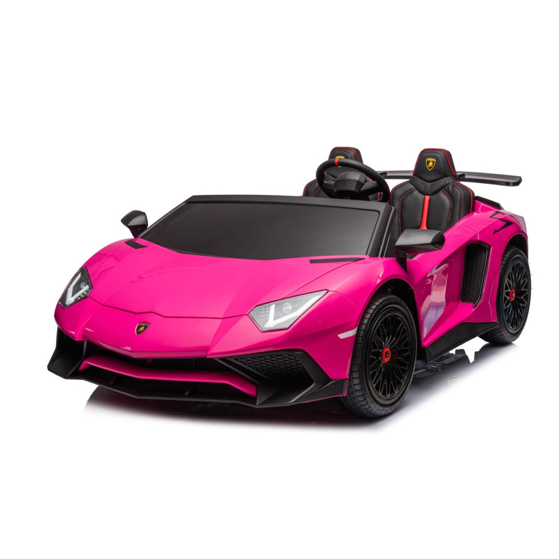 Load image into Gallery viewer, 24V Lamborghini Aventador 2 Seater Ride On Car for Kids: Advanced Brushless Motor &amp; Differential for High-Octane Fun
