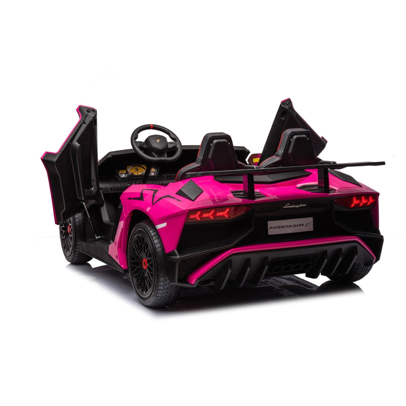 Load image into Gallery viewer, 24V Lamborghini Aventador 2 Seater Ride On Car for Kids: Advanced Brushless Motor &amp; Differential for High-Octane Fun
