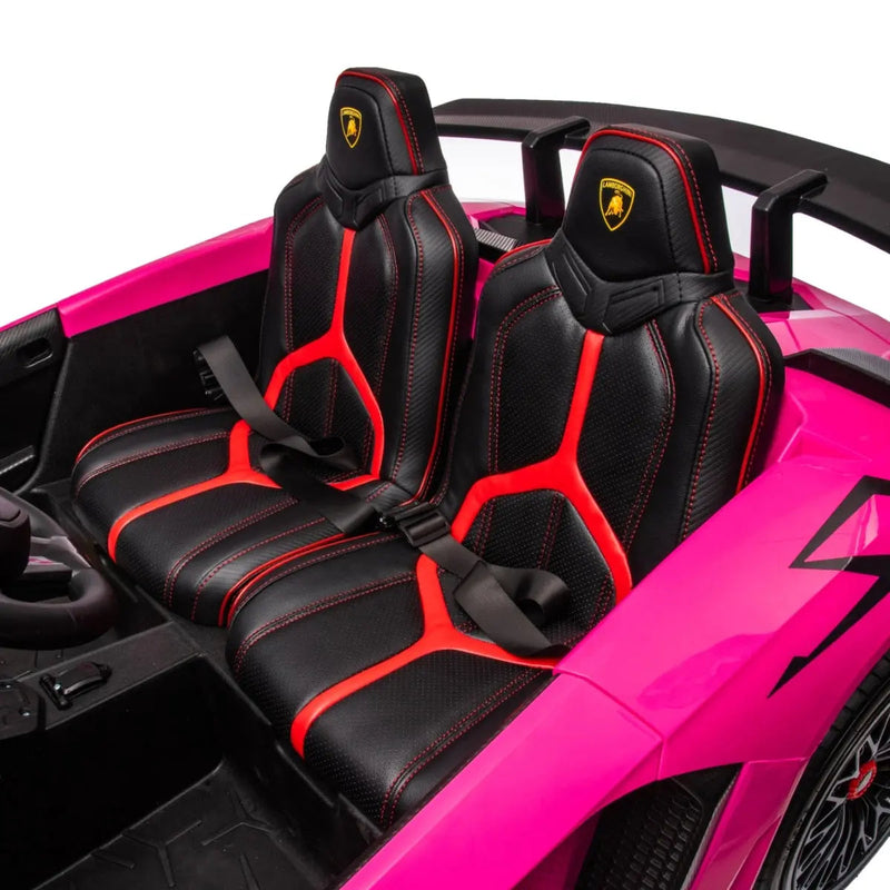 Load image into Gallery viewer, 24V Lamborghini Aventador 2 Seater Ride On Car for Kids: Advanced Brushless Motor &amp; Differential for High-Octane Fun
