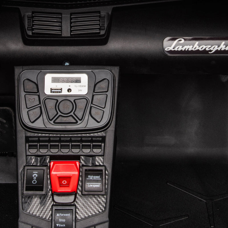 Load image into Gallery viewer, 24V Lamborghini Aventador 2 Seater Ride On Car for Kids: Advanced Brushless Motor &amp; Differential for High-Octane Fun
