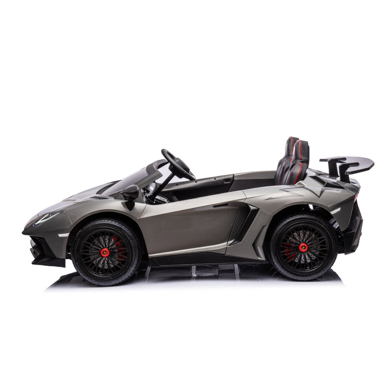 Load image into Gallery viewer, 24V Lamborghini Aventador 2 Seater Ride On Car for Kids: Advanced Brushless Motor &amp; Differential for High-Octane Fun
