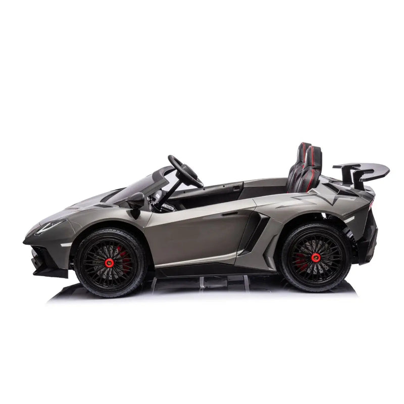 Load image into Gallery viewer, 24V Lamborghini Aventador 2 Seater Ride On Car for Kids: Advanced Brushless Motor &amp; Differential for High-Octane Fun
