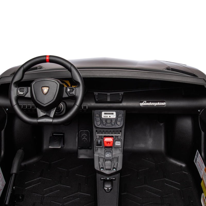 Load image into Gallery viewer, 24V Lamborghini Aventador 2 Seater Ride On Car for Kids: Advanced Brushless Motor &amp; Differential for High-Octane Fun
