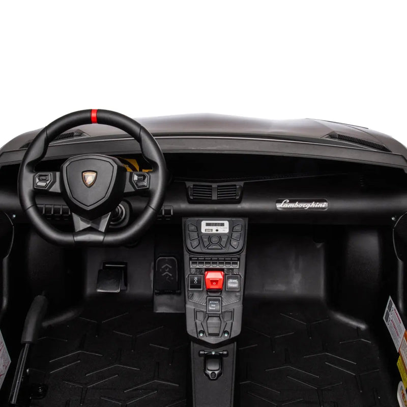 Load image into Gallery viewer, 24V Lamborghini Aventador 2 Seater Ride On Car for Kids: Advanced Brushless Motor &amp; Differential for High-Octane Fun
