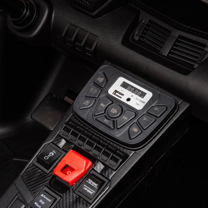 Load image into Gallery viewer, 24V Lamborghini Aventador 2 Seater Ride On Car for Kids: Advanced Brushless Motor &amp; Differential for High-Octane Fun
