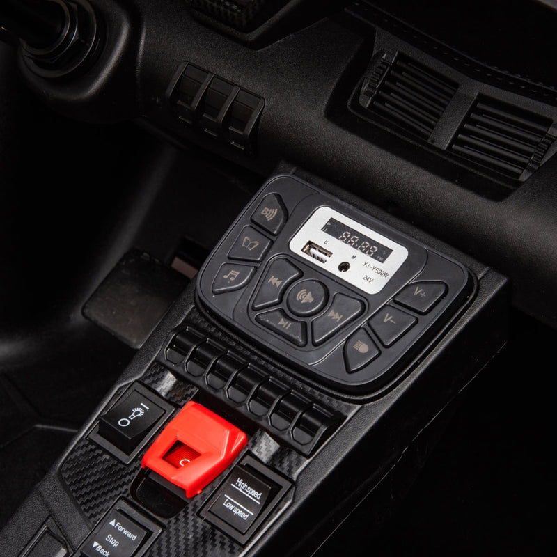 Load image into Gallery viewer, 24V Lamborghini Aventador 2 Seater Ride On Car for Kids: Advanced Brushless Motor &amp; Differential for High-Octane Fun
