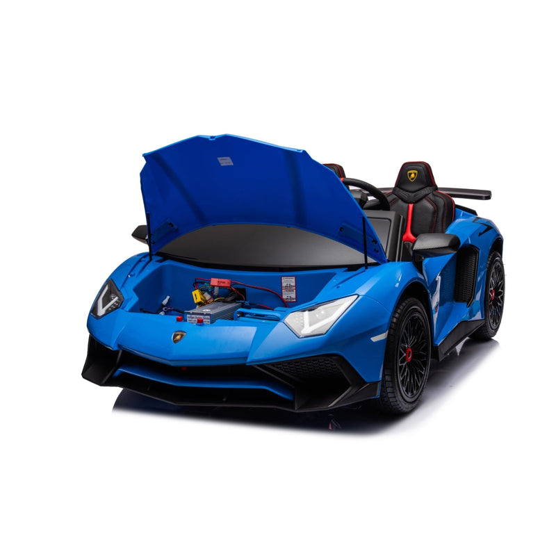 Load image into Gallery viewer, 24V Lamborghini Aventador 2 Seater Ride On Car for Kids: Advanced Brushless Motor &amp; Differential for High-Octane Fun
