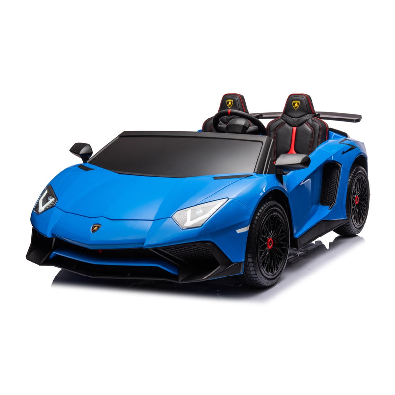Load image into Gallery viewer, 24V Lamborghini Aventador 2 Seater Ride On Car for Kids: Advanced Brushless Motor &amp; Differential for High-Octane Fun
