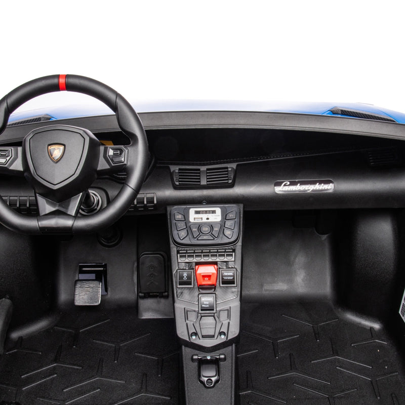 Load image into Gallery viewer, 24V Lamborghini Aventador 2 Seater Ride On Car for Kids: Advanced Brushless Motor &amp; Differential for High-Octane Fun
