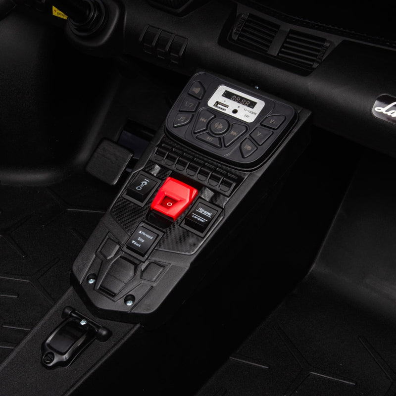 Load image into Gallery viewer, 24V Lamborghini Aventador 2 Seater Ride On Car for Kids: Advanced Brushless Motor &amp; Differential for High-Octane Fun
