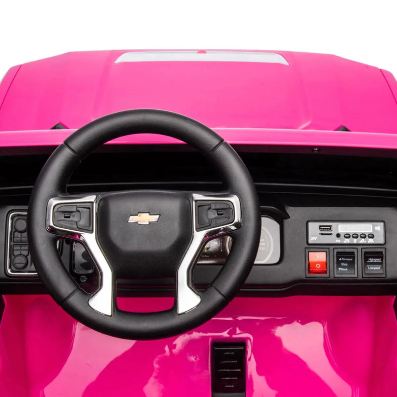 Load image into Gallery viewer, 24V 4x4 Chevrolet Silverado 2 Seater Ride on Truck
