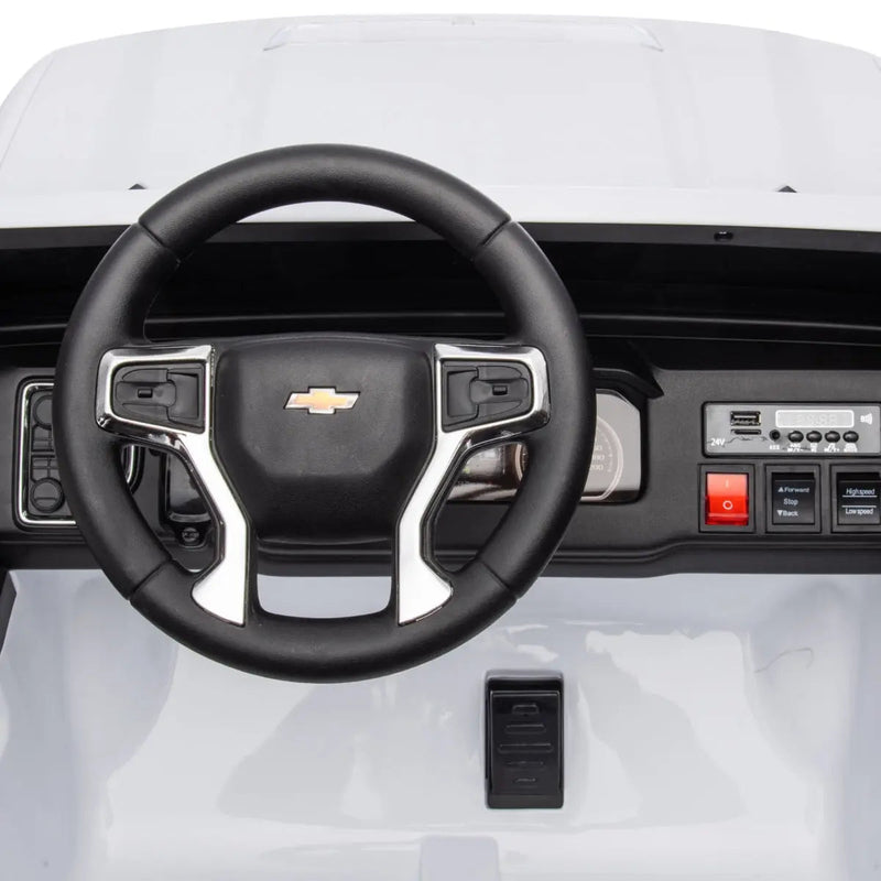 Load image into Gallery viewer, 24V 4x4 Chevrolet Silverado 2 Seater Ride on Truck
