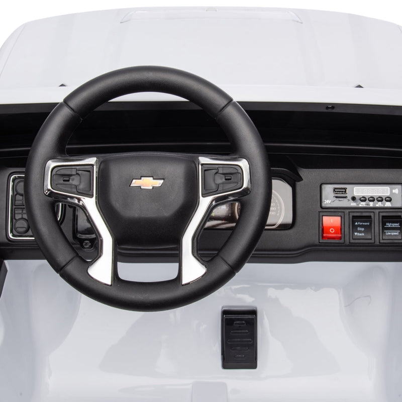 Load image into Gallery viewer, 24V 4x4 Chevrolet Silverado 2 Seater Ride on Truck
