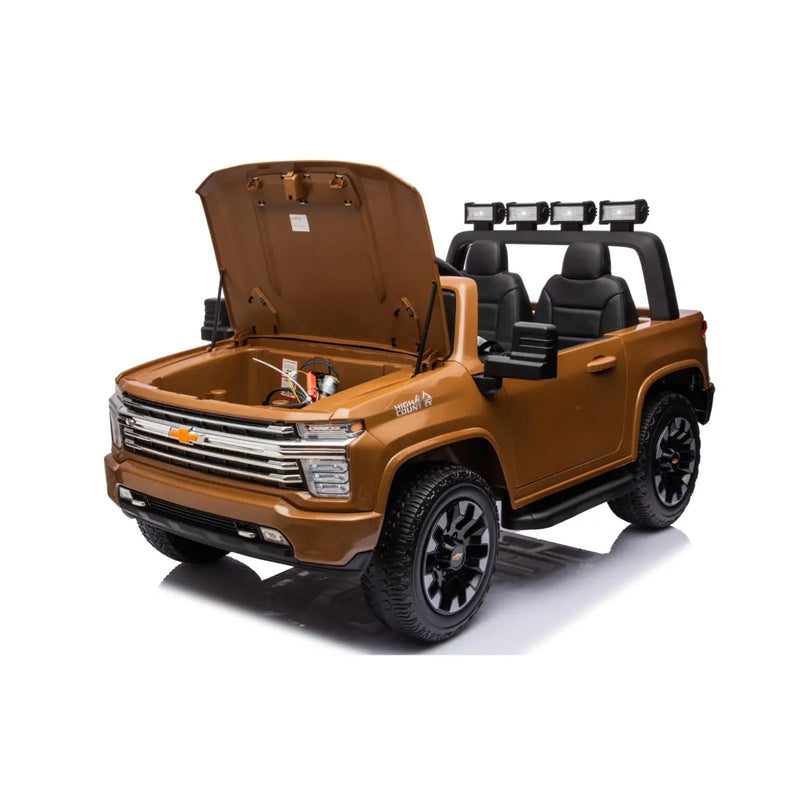 Load image into Gallery viewer, 24V 4x4 Chevrolet Silverado 2 Seater Ride on Truck
