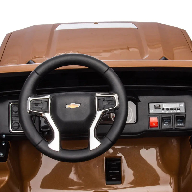 Load image into Gallery viewer, 24V 4x4 Chevrolet Silverado 2 Seater Ride on Truck
