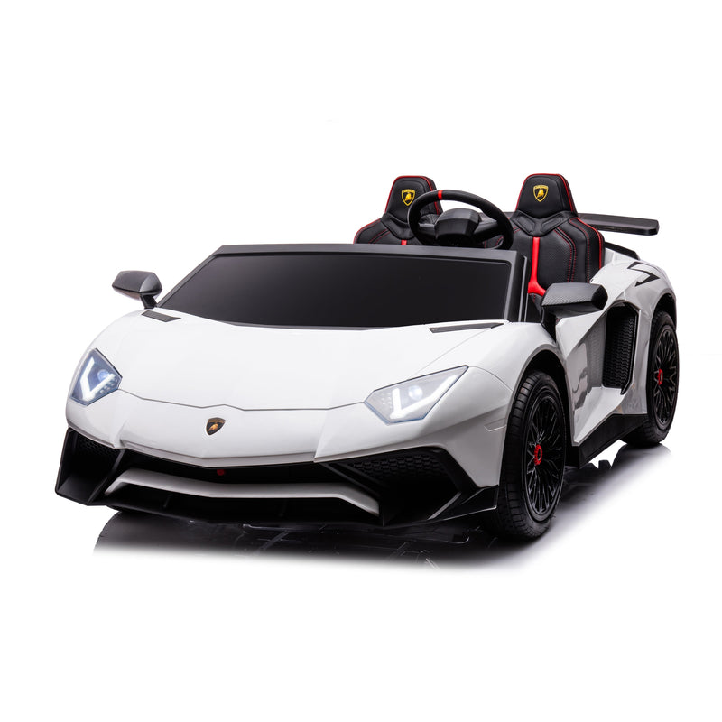 Load image into Gallery viewer, 24V Lamborghini Aventador 2 Seater Ride On Car for Kids: Advanced Brushless Motor &amp; Differential for High-Octane Fun
