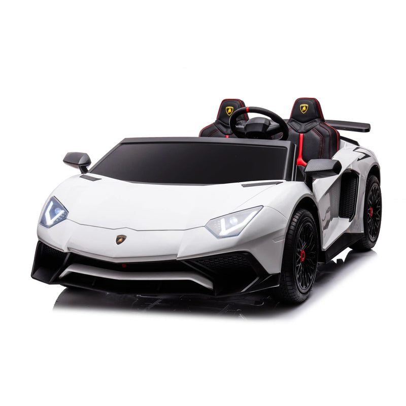 Load image into Gallery viewer, 24V Lamborghini Aventador 2 Seater Ride On Car for Kids: Advanced Brushless Motor &amp; Differential for High-Octane Fun
