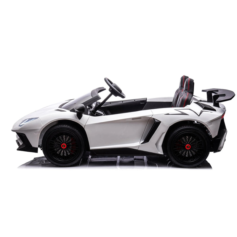 Load image into Gallery viewer, 24V Lamborghini Aventador 2 Seater Ride On Car for Kids: Advanced Brushless Motor &amp; Differential for High-Octane Fun
