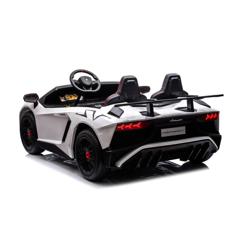 Load image into Gallery viewer, 24V Lamborghini Aventador 2 Seater Ride On Car for Kids: Advanced Brushless Motor &amp; Differential for High-Octane Fun
