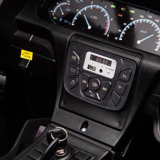 48V Magic Cars Rocket: World's Fastest 2-Seater Kids' Ride-On with Advanced Brushless Motor & Precision Differential