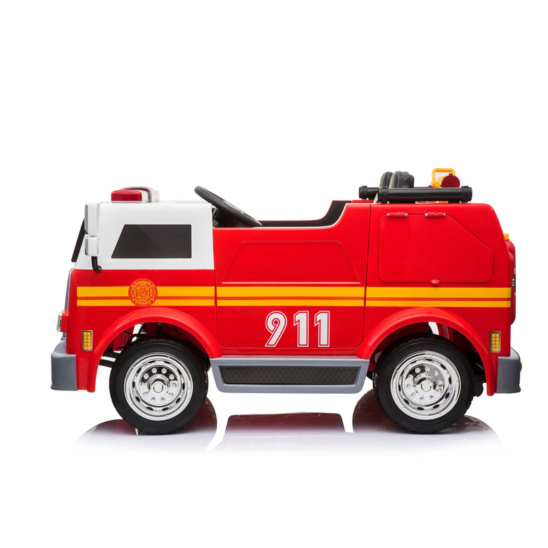 Load image into Gallery viewer, 24V Freddo Fire Truck 2-Seater Ride on
