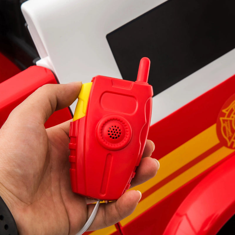 Load image into Gallery viewer, 24V Freddo Fire Truck 2-Seater Ride on
