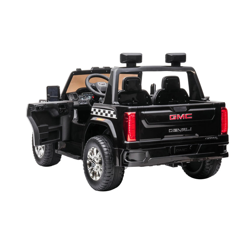 Load image into Gallery viewer, 24V GMC Sierra Denali 2 Seater Police Ride-On Truck
