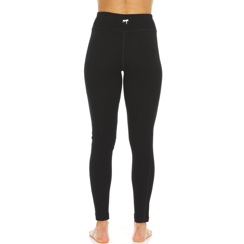 Load image into Gallery viewer, Women's Heavyweight Wool Leggings Thermal Base Layer Bottom - 100% Merino Wool

