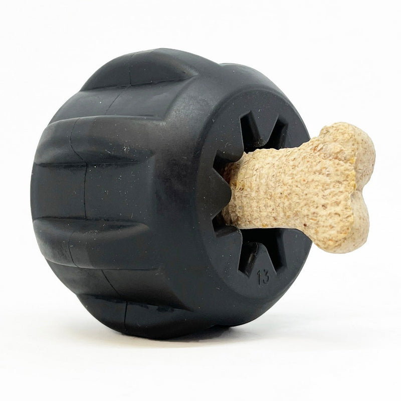 Load image into Gallery viewer, Gear eDispenser - Durable Rubber Yak Chew Holder &amp; Treat Pocket | USA Made
