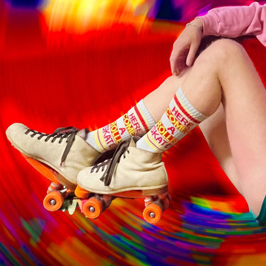 Here Comes A Roller Skater Gym