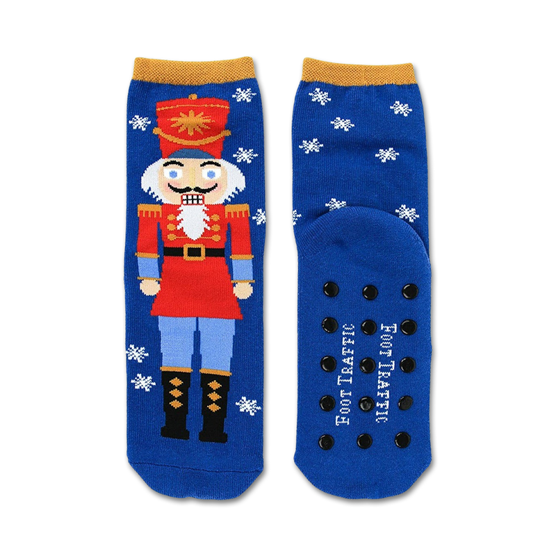 Load image into Gallery viewer, Nutcracker Non-Skid Slipper
